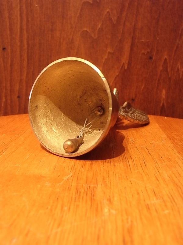 イタリア製真鍮ハンドベル、呼び鈴、コールベル、テーブルベル　LCM 6142（4）