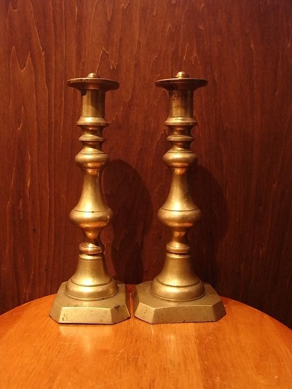 Italian brass hat stand（2点あり）