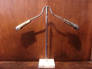 Italian silver marble display hanger stand