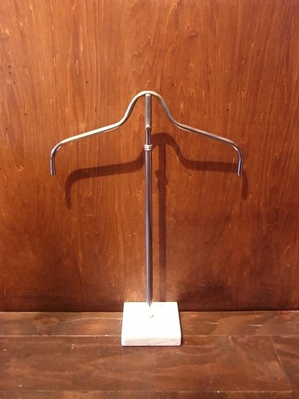 Italian silver marble display hanger stand