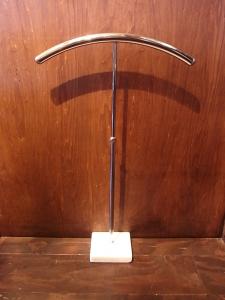 Italian silver marble display hanger stand