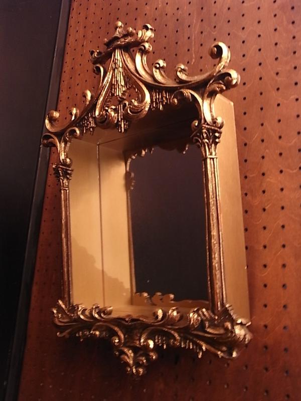 decorative wall shadow box mirror