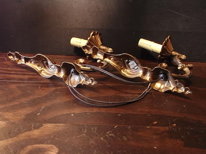 フランス製真鍮ブラケット、壁ブラケット照明、ウォールランプ、ライト　LCB 0542（6）