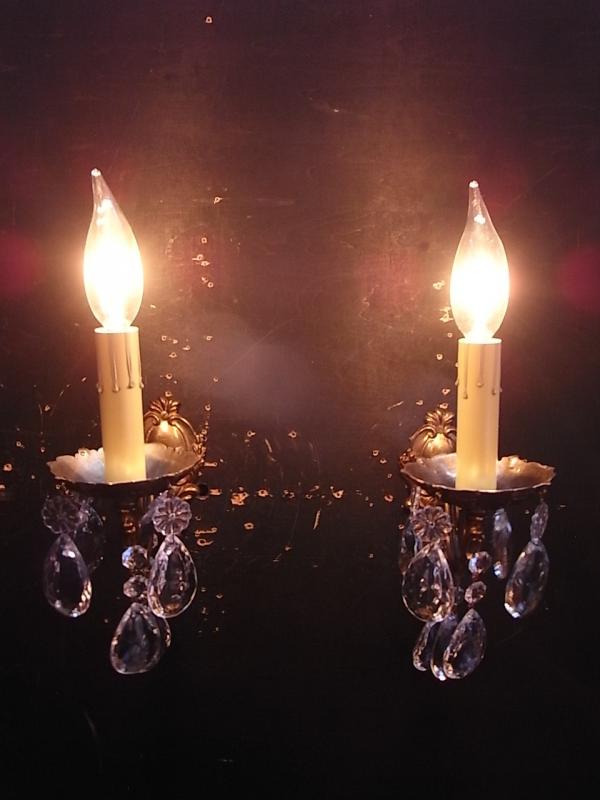 French brass wall bracket 1灯<PAIR>