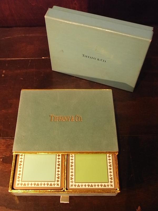 TIFFANY playing cards 2DECKS & BOX