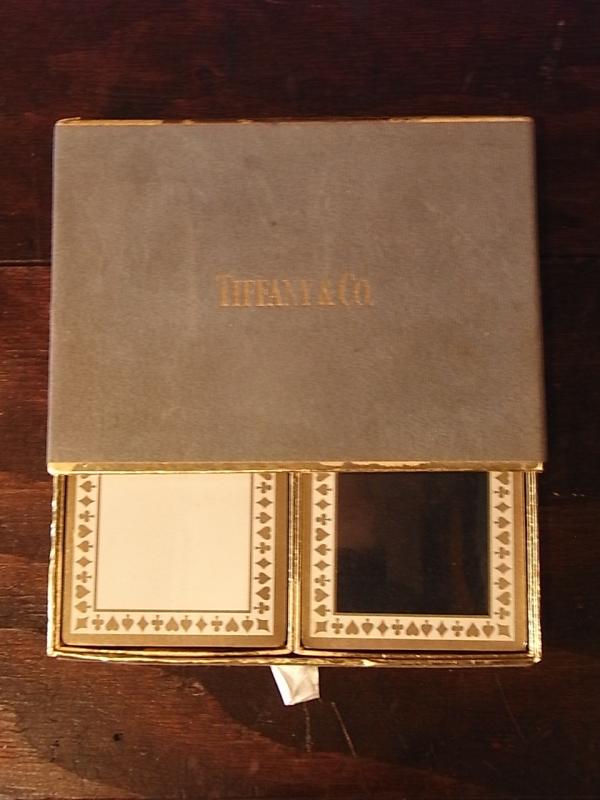 TIFFANY playing cards 2DECKS & case(カードどちらも未開封)