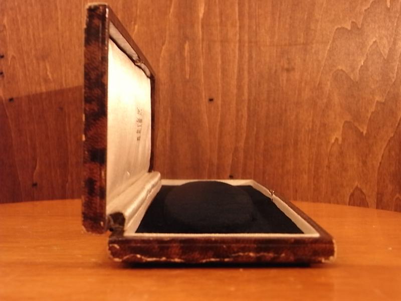 イギリス製茶色ジュエリーケース、ブラウンベルベット宝石箱、ベッチンジュエリーディスプレイ LCM 6536(4)