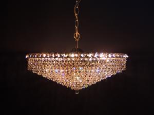 Czech Crystal Chandelier 5灯