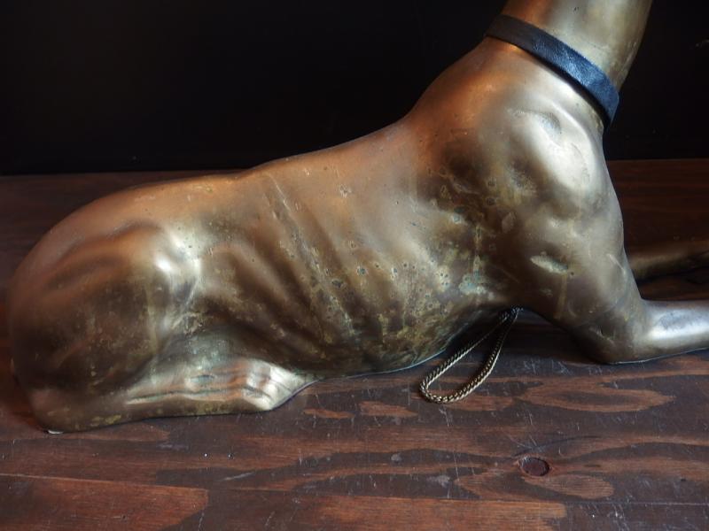 真鍮製犬のオブジェ　USM 1491（7）