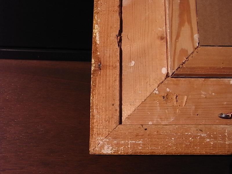 アンティーク　ヴィクトリアン様式イタリア製木製ピクチャーフレーム（額縁、フォトフレーム）（木、壁掛け）　BCM 0123（7）