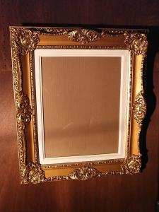 Italian wood picture frame