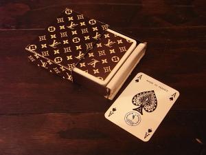 LOUIS VUITTON playing cards 1Deck & case