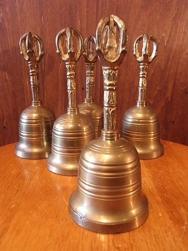 Italian brass hand bell