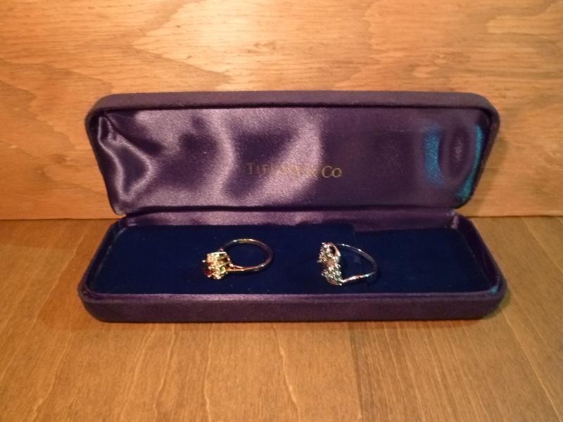 ビンテージTIFFANY時計ケース、ヴィンテージティファニーディスプレイケース、コレクションケース、ジュエリーディスプレイ、アクセサリーディスプレイ LCM 6652(3)