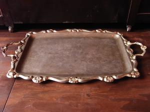 silver tray