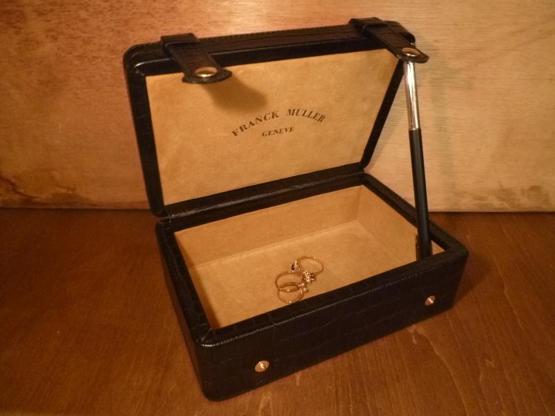 ビンテージフランクミュラー時計ケース、ヴィンテージFRANK MULLERディスプレイケース、コレクションケース、ジュエリーディスプレイ、アクセサリーディスプレイ LCM 6283(3)