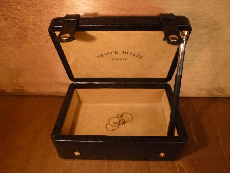 ビンテージフランクミュラー時計ケース、ヴィンテージFRANK MULLERディスプレイケース、コレクションケース、ジュエリーディスプレイ、アクセサリーディスプレイ LCM 6283(4)