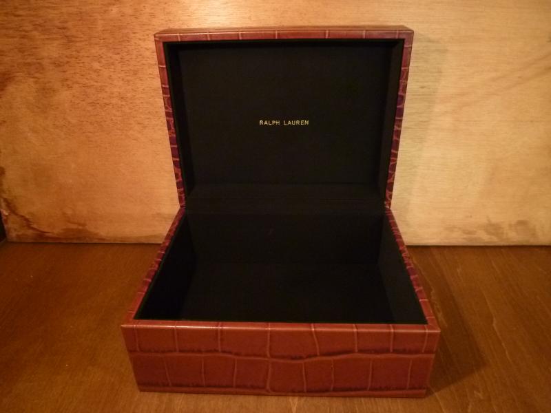 ビンテージRALPH LAUREN時計ケース、ヴィンテージラルフローレンディスプレイケース、コレクションケース、ジュエリーディスプレイ、アクセサリーディスプレイ LCM 6282(2)