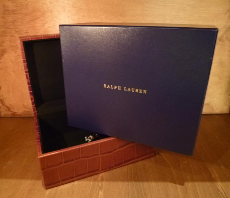ビンテージRALPH LAUREN時計ケース、ヴィンテージラルフローレンディスプレイケース、コレクションケース、ジュエリーディスプレイ、アクセサリーディスプレイ LCM 6282(3)