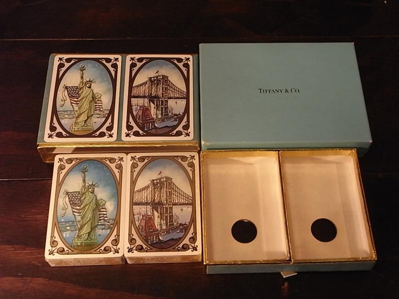 Tiffanyトランプ、ティファニートランプ、トランプカード、ビンテージトランプセット　LCM 6454（2）