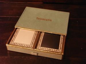 TIFFANY playing cards 2DECKS & case（カードどちらも未開封）