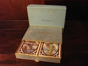 TIFFANY playing cards 2DECKS & BOX（橋のDECKは未開封）