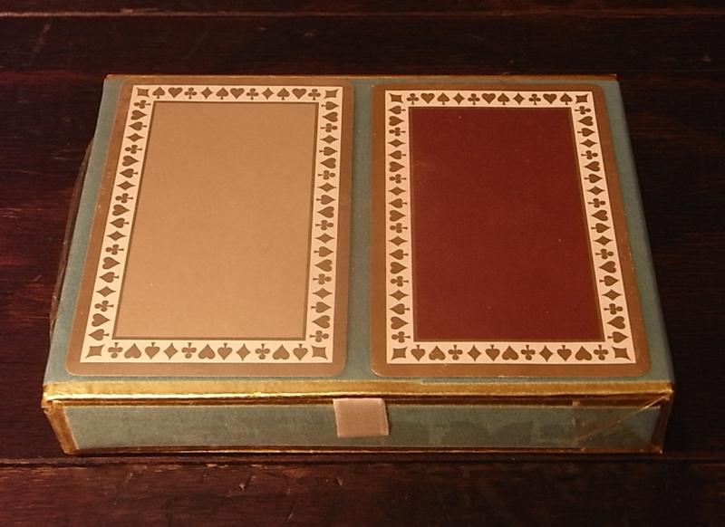 TIFFANY playing cards 2DECKS & BOX(外箱付き/ケースごと未開封)
