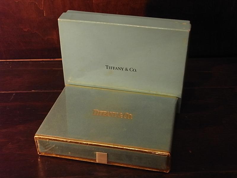 TIFFANY playing cards 2DECKS & BOX(黄緑×水色DECK/ケースごと未開封)