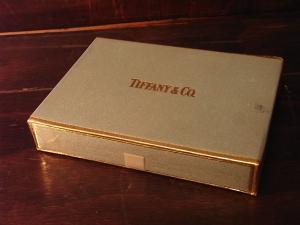 TIFFANY playing cards 2DECKS & case（赤×青DECK／ケースごと未開封）