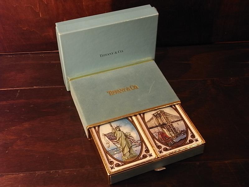 TIFFANY playing cards 2DECKS & BOX