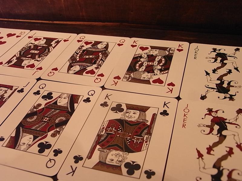 インテリア・ディスプレイ雑貨　トランプ　LCM 6494　GUCCI playing cards 2DECKS & case（6）