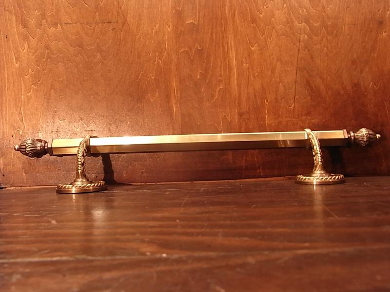 ヴィンテージ真鍮製ドアハンドル　レトロドアパーツ　ドア取っ手　家具パーツ　LCM 6442（5）