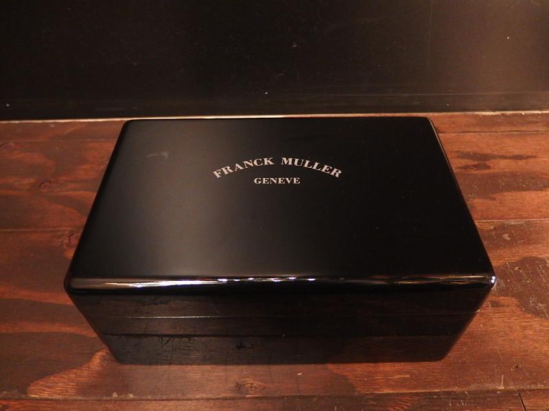 ビンテージフランクミュラー時計ケース、ヴィンテージFRANCK MULLERディスプレイケース、コレクションケース、ジュエリーディスプレイ、アクセサリーディスプレイ　LCM 6373（4）
