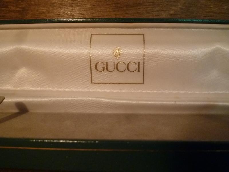 ビンテージGUCCI時計ケース、ヴィンテージグッチディスプレイケース、コレクションケース、ジュエリーディスプレイ、アクセサリーディスプレイ LCM 6587(3)