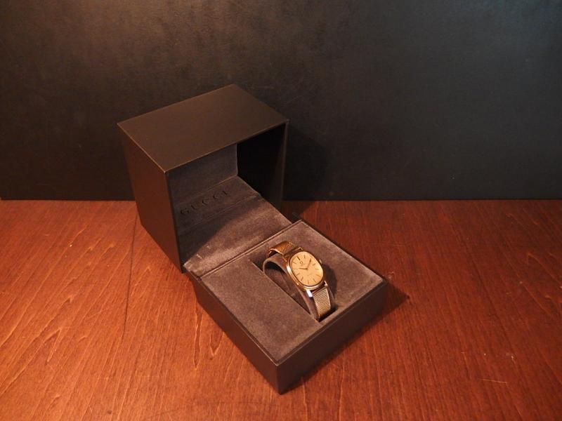 ビンテージGUCCI時計ケース、ヴィンテージグッチディスプレイケース、コレクションケース、ジュエリーディスプレイ、アクセサリーディスプレイ LCM 6596(3)