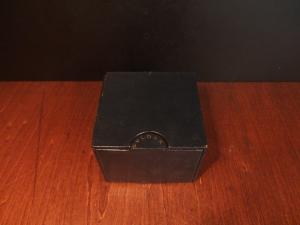 leather BVLGARI watch display case