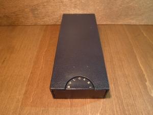 leather BVLGARI watch display case