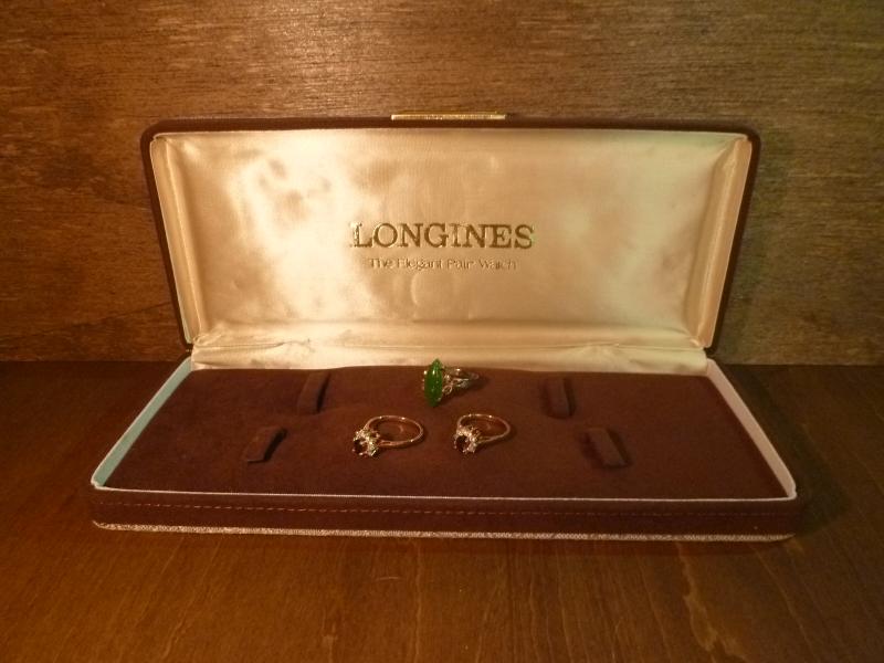 ビンテージLONGINES時計ケース、ヴィンテージロンジンディスプレイケース、コレクションケース、ジュエリーディスプレイ、アクセサリーディスプレイ LCM 6581(3)