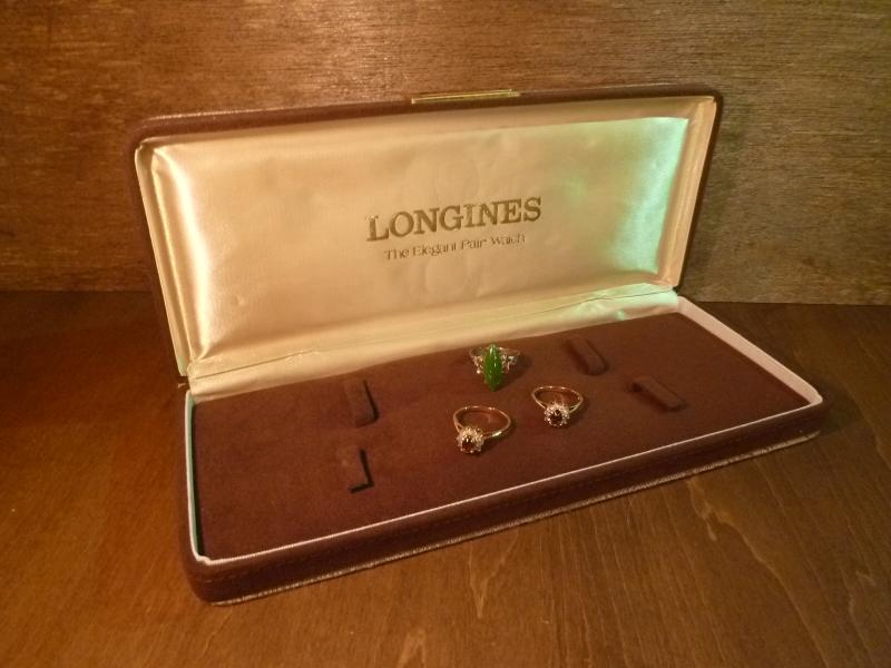 ビンテージLONGINES時計ケース、ヴィンテージロンジンディスプレイケース、コレクションケース、ジュエリーディスプレイ、アクセサリーディスプレイ LCM 6581(4)