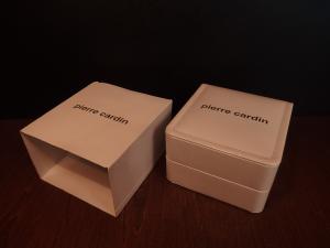 pierre cardin watch display case & holder