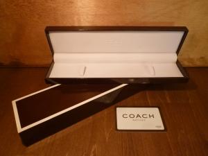 COACH watch display case & holder