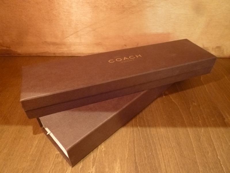 COACH watch display case & holder