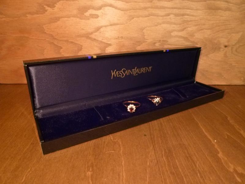 ビンテージイブサンローラン時計ケース、ヴィンテージYVES SAINT LAURENTディスプレイケース、コレクションケース、ジュエリーディスプレイ、アクセサリーディスプレイ LCM 6352(2)