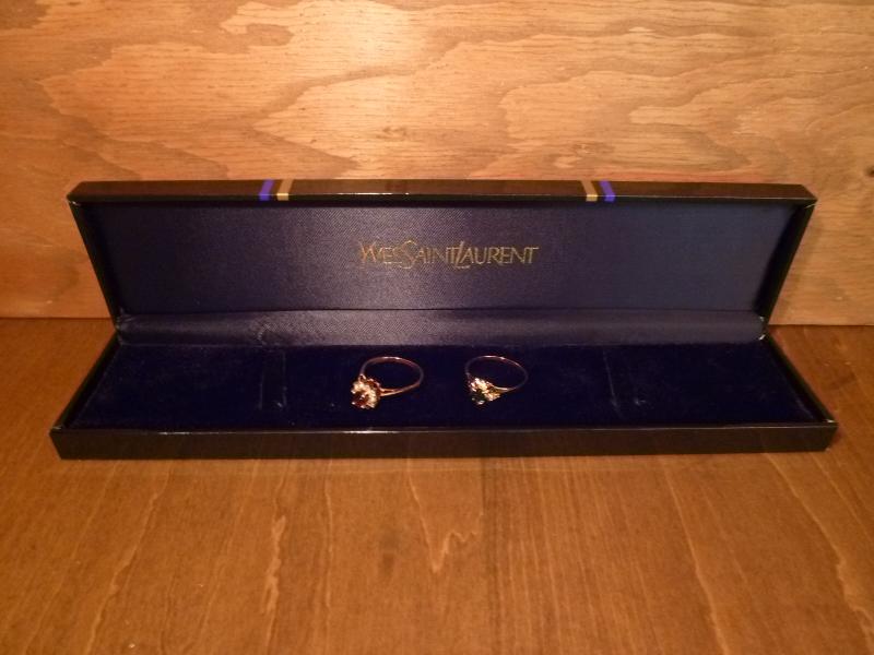 ビンテージイブサンローラン時計ケース、ヴィンテージYVES SAINT LAURENTディスプレイケース、コレクションケース、ジュエリーディスプレイ、アクセサリーディスプレイ LCM 6352(3)