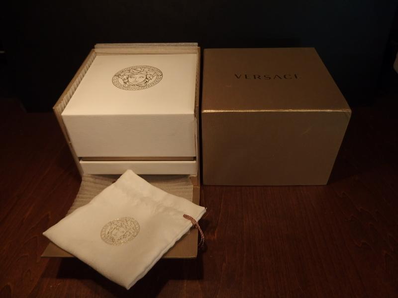 VERSACE watch display dase & box