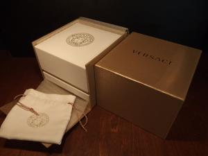 VERSACE watch display dase & box