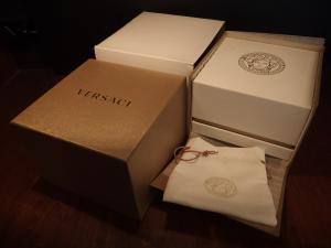 VERSACE watch display dase & box