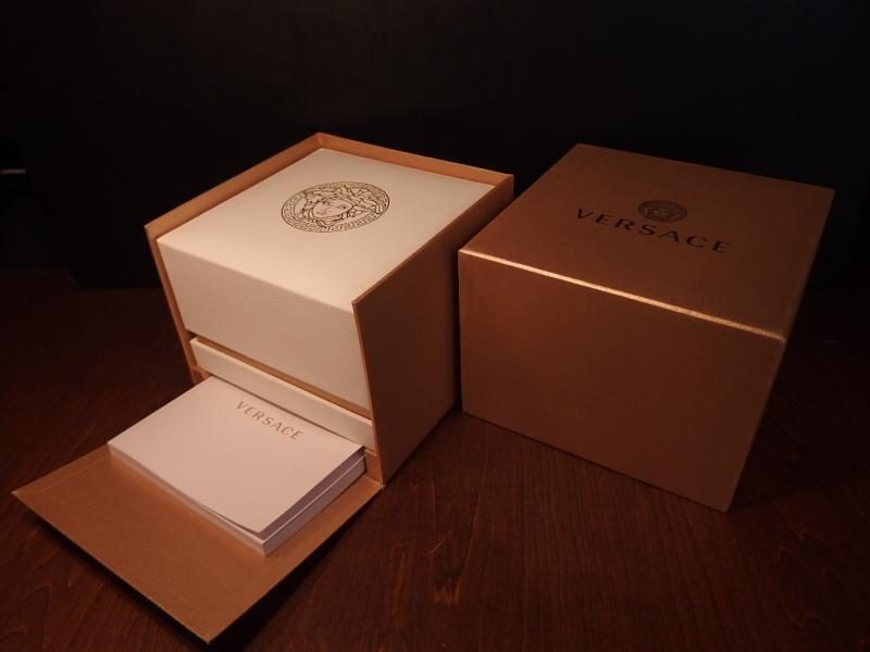 VERSACE watch display dase & box