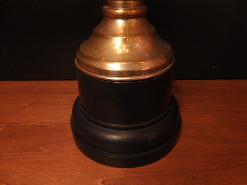 真鍮製トロフィー ビンテージシルバートロフィー　アンティーク優勝カップ　優勝杯　LCM 6547（4）