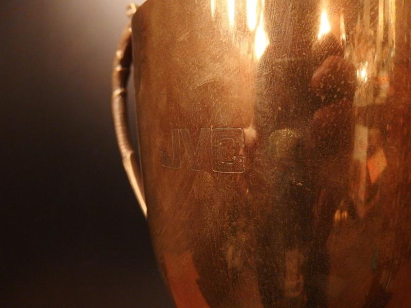 真鍮製トロフィー ビンテージシルバートロフィー　アンティーク優勝カップ　優勝杯　LCM 6552（5）